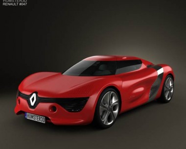 Renault DeZir 2010 3D model