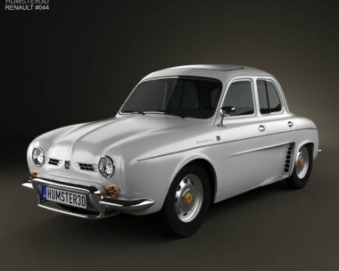 Renault Ondine (Dauphine) 1956-1967 3D Model