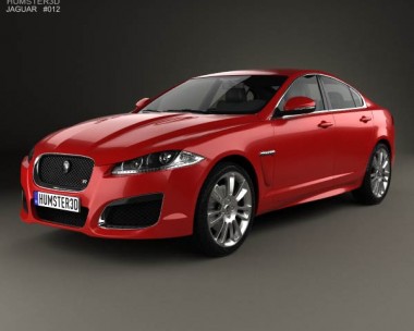 Jaguar XFR 2012 3D Model