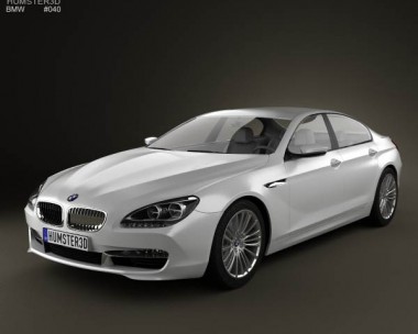 BMW 6 Series Gran Coupe (F14) 2012 3D Model