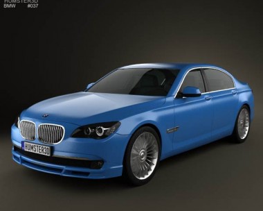 BMW 7 Series B7 Alpina 2011 3D model