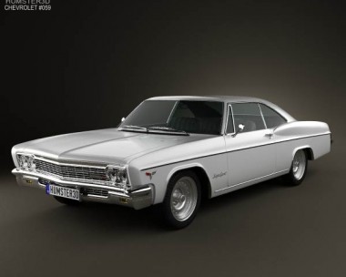 Chevrolet Impala SS Sport Coupe 1966 3D Model