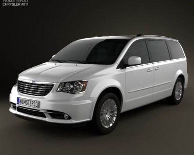 Chrysler Town & Country 2012 3D Model