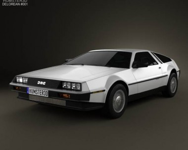 DeLorean DMC-12 1981 3D Model