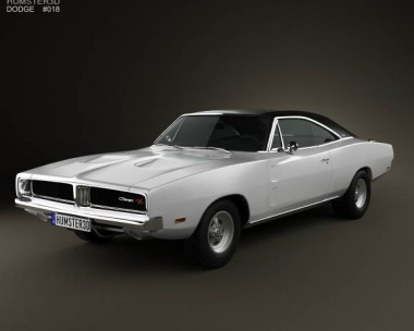 Dodge Charger RT 1969 3D Model