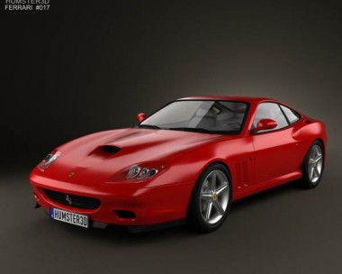 Ferrari 575M Maranello 2002-2006 3D Model