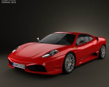 Ferrari F430 Scuderia 2009 3D Model