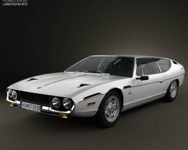 Lamborghini Espada 1968-1978 3D Model