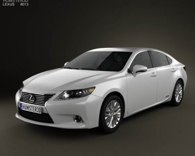 Lexus ES hybrid (XV50) 2013 3D Model