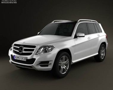 Mercedes-Benz GLK-Class X204 2013 3D Model