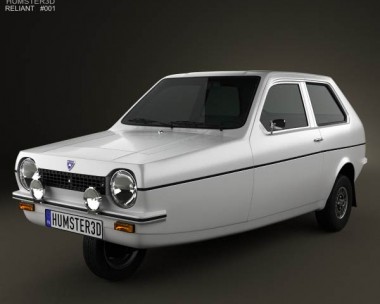 Reliant Robin 1973 3D Model