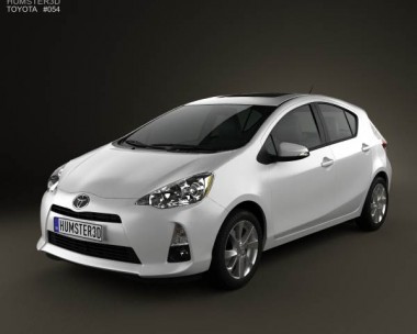 Toyota Prius C (Aqua) 2012 3D model