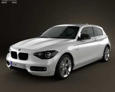 BMW 1 Series (F21) 3-door 2012 3D model