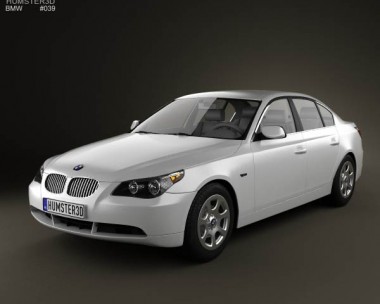 BMW 5 Series Sedan E60 2010 3D Model