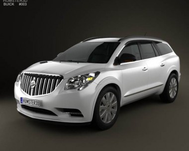 Buick Enclave 2013 3D Model