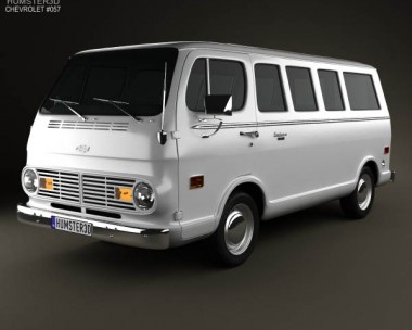 Chevrolet Sport Van 1965 3D model