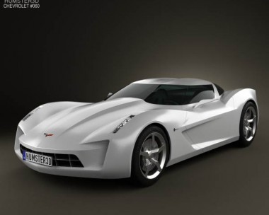 Chevrolet Stingray concept 2009 3D Model