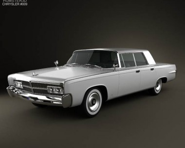 Chrysler Imperial Crown 1965 3D Model