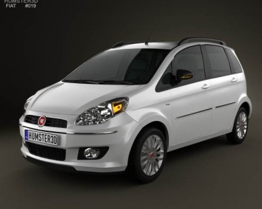 Fiat Idea 2012 3D Model