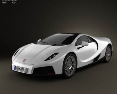 GTA Spano 2013 3D Model