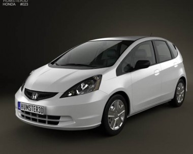 Honda Fit (Jazz) Base 2012 3D model