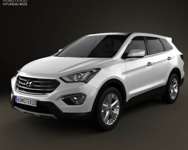 Hyundai Santa Fe 2012 3D model