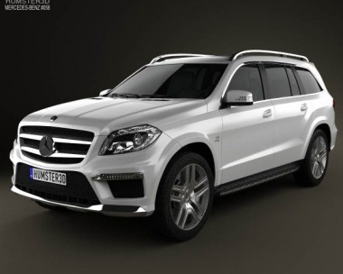 Mercedes-Benz GL-Class X166 AMG 2013 3D Model