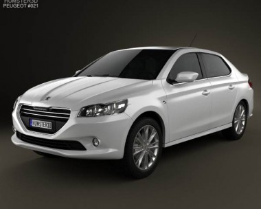 Peugeot 301 2013 3D model