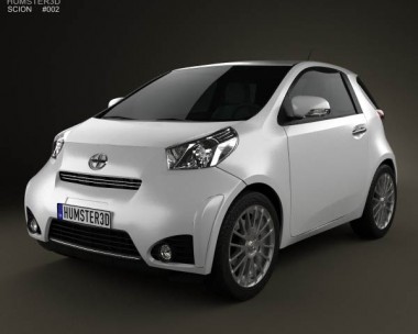 Scion iQ 2012 3D Model