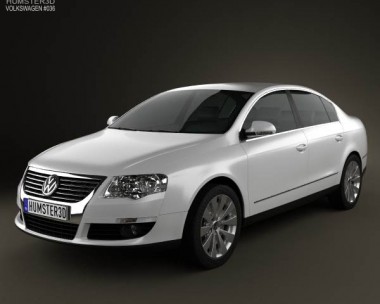 Volkswagen Passat B6 2005 3D Model