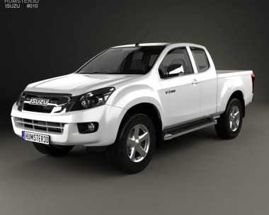 Isuzu D-Max Extended Cab 2012 3D model