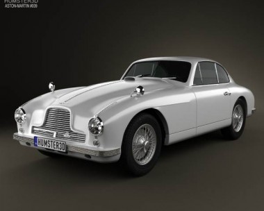 Aston Martin DB2 1950 3D Model