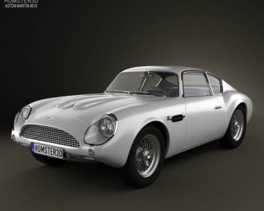 Aston Martin DB4 GT Zagato 1960 3D Model