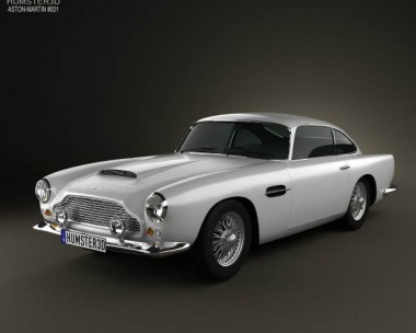 Aston Martin DB4 1958 3D Model