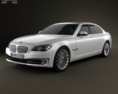 BMW 7 Series (F02) 2013 3D Model