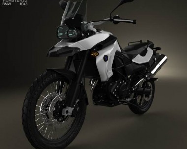 BMW F800GS 2008 3D Model