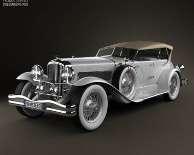 Duesenberg SJ Phaeton LWB LaGrande 1935 3D Model