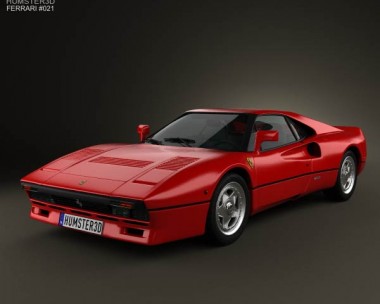 Ferrari 288 GTO 1984 3D Model