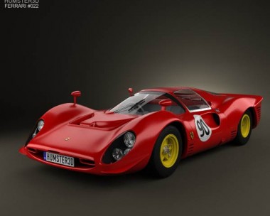 Ferrari 330 P4 1967 3D Model