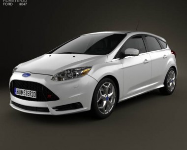 Ford Focus ST 2012 3D model