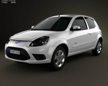 Ford Ka (Brazil) 2012 3D Model