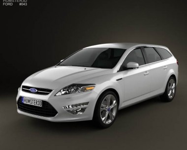 Ford Mondeo wagon 2011 3D model