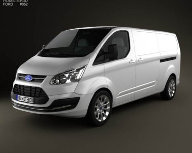 Ford Transit Custom LWB 2012 3D model