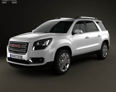 GMC Acadia 2013 3D Model