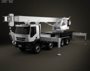 Iveco Trakker Crane Truck 2012