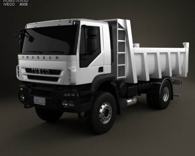 Iveco Trakker Dump Truck 2012 3D Model