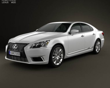 Lexus LS (XF40) 2012 3D model