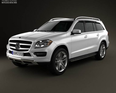 Mercedes-Benz GL-Class X166 2013 3D Model