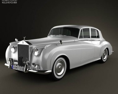 Rolls-Royce Silver Cloud II saloon 1959 3D Model