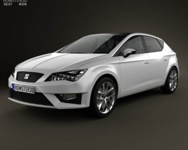 Seat Leon 2013 3D Model